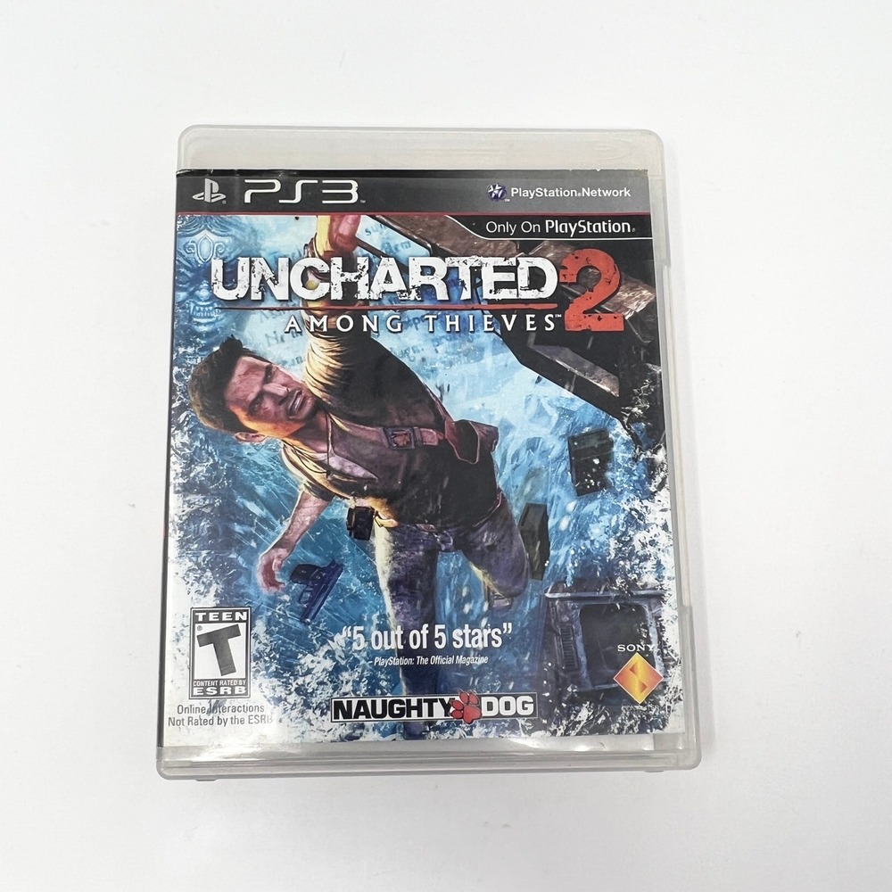 Uncharted‎ 2 Among Thieves Sony PlayStation 3 PS3 Naughty Dog Action Adventure